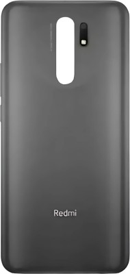 Shkiyo Redmi Mi 9 Prime With Logo Premium Quality Back Panel(Black)