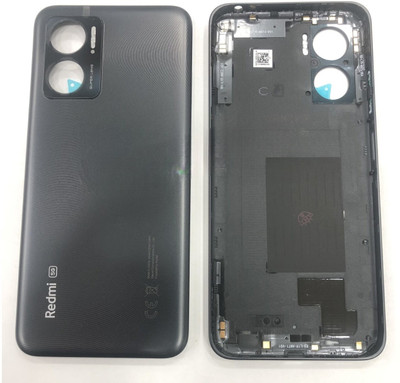 Sandreezz Xiaomi Redmi Note 11E (with Proper Logo) (with Side Volume Power Buttons) Back Panel(Gray)