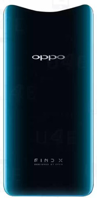 Sandreezz OPPO Find X (with Proper Logo) (Glass) Back Panel(Blue)