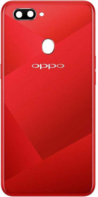 Sandreezz OPPO A5 (with Proper Logo) Back Panel(Diamond Red)