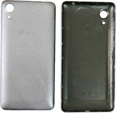 imbi Tecno W2 Battery Door With Press Button Back Panel(Grey)