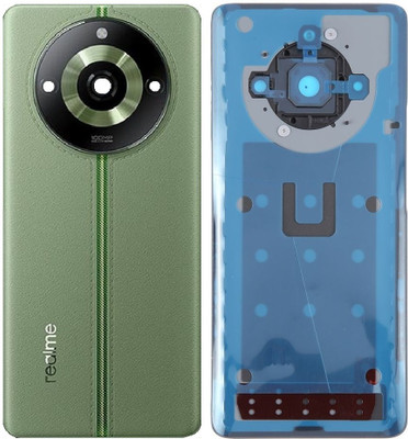 KezeMize Realme 11 Pro (With Camera Lens) (with Proper Logo) Back Panel(Green)