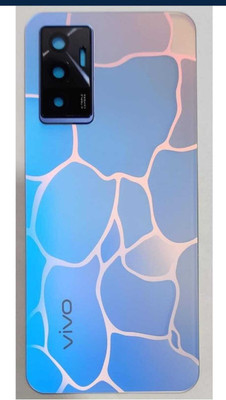 IncMart For Vivo V23e with Lens Back Glass Back Panel(Dancing Wave)