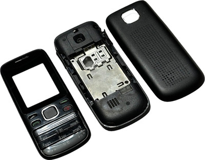 imbi Nokia 2690 Front Back and Middle Body With Keypad Full Panel(Black)