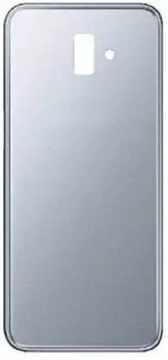 AAA Spares Samsung Galaxy Samsung J6 plus Back Panel(Silver)
