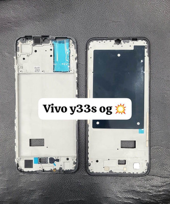 FLOUNDER VIVO Y33S ( LCD MIDDLE FRAME) WITH PROPER LOGO Front Panel(BLACK)