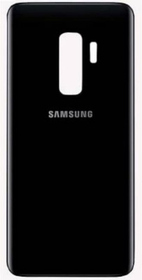 FixHub SAMSUNG GALAXY S9 PLUE BACK GIASS BACK COVAR COMPATIBLE Back Panel(BLACK)