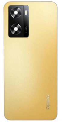 Tag Ezzy Oppo A57 With Camera Lens Full Body Back Panel(Glowing Gold)
