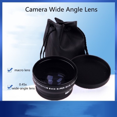 Wifton Mobile Camera Lens with Clip 0.45X Wide Angle + 12.5X Macro 2 in 1-H6 Mobile Phone Lens