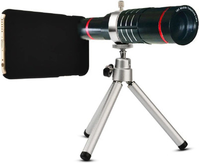 LION BOLT ENTTERPRISES 18x Metal Mobile Camera Lens Full HD Quality With Blur background Monocular Mobile Phone Lens