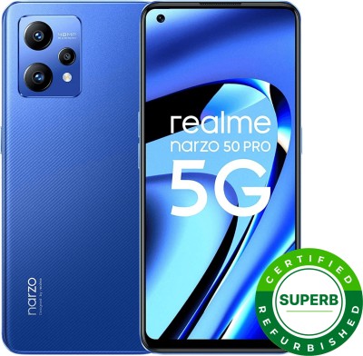 (Refurbished) realme Narzo 50 Pro 5G (Hyper Blue, 128 GB)(6 GB RAM)