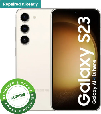 (Refurbished) Samsung Galaxy S23 5G (Cream, 256 GB)(8 GB RAM)