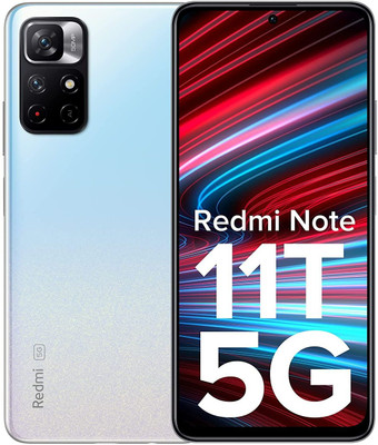 (Refurbished) REDMI Note 11T 5G (Stardust White, 128 GB)(6 GB RAM)