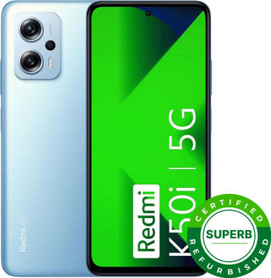 (Refurbished) REDMI K50i 5G (Phantom Blue, 128 GB)(6 GB RAM)