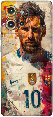 AMTHA AMTHA MOTO EDGE 50 5G Premium Vinyl BACK 62 Mobile Skin(Multicolor)