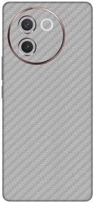 Vcare GadGets Fiber Carbon Silver V30e 5G Mobile Skin(Fiber Carbon Silver)