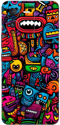 SKINADDA VIVO IQOO Z9X 5G Premium Vinyl Mobile Skin(Multicolor)