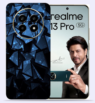 OggyBaba Realme 13 pro 5g Mobile Skin(Blue Poly)