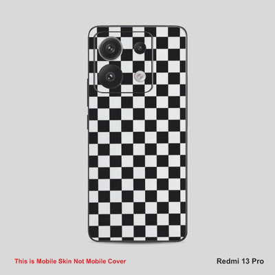 VYBE The Smart Choice Redmi 13 Pattern Mobile Skin Mobile Skin(Multi Colour T10)