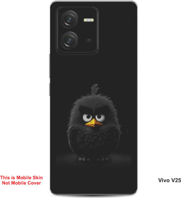 VYBE The Smart Choice Vivo V25 Angry Bird Embossed Mobile Skin(Iridium B3)