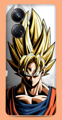 SkinoMania Realme 10 pro + 5g Mobile Skin(Multicolor Goku)