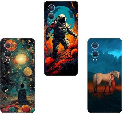 SKINADDA REDMI NOTE 8 PRO COMBO(PACK OF 3)Camera&Back Protector Premium Vinyl Mobile Skin(Multicolor)