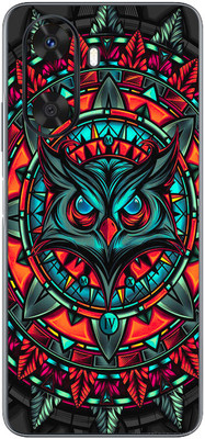 FCS Huawei Enjoy 60 Printed Back skin Mobile Skin(Owls)