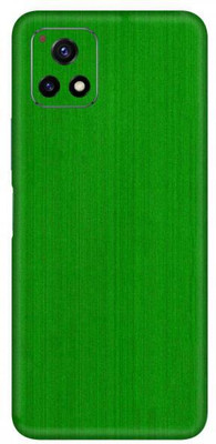 Vcare GadGets Brushed Green vivo Y72 5G Mobile Skin(Brushed Green)