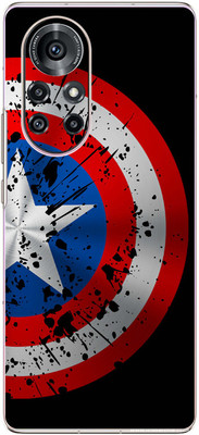 FCS Huawei nova 8 5G Printed Back skin Mobile Skin(Captain America Shield)