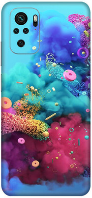aadia ® XIAOMI REDMI NOTE 10s PRINTED VINYL WRAP DECAL LAMINATION STICKER (MATTE) Mobile Skin(Multicolor)