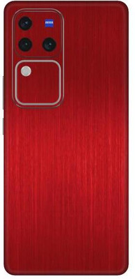 Vcare GadGets Dark Red Brushed V30 Pro 5G Mobile Skin(Dark Red Brushed)