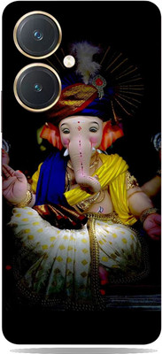 SkinoMania Vivo y27 Mobile Skin(Ganpati-Bappa Multicolor Mobile Skin)