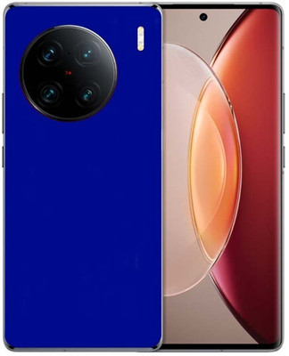 BugguSkin vivo X90 Pro Mobile Skin(Ulltra Super Blue Matte Skin With High Matte Finish., Mobile Skin (Back+Side+Camera))