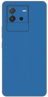 Vcare GadGets iQOO Neo 6 5G Glossy Light Blue Back Side Premium Mobile Skin(Glossy Light Blue)