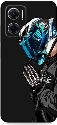 SkinoMania Redmi 11 Prime(5G) Mobile Skin(Multicolor Motorcycle Rider)
