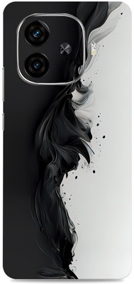 SkinoMania iQOO Neo 10R Premium Vinyl Mobile Skin (Multicolor) Mobile Skin(B&W Art)