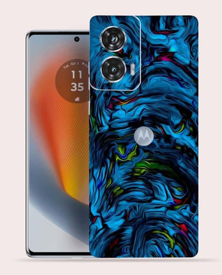 OggyBaba Motorola Edge 50 Fusion 5g Mobile Skin(Blue Lava)
