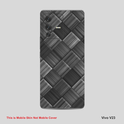 VYBE The Smart Choice Vivo V23 Pattern Mobile Skin Mobile Skin(Multi ColourCF15)