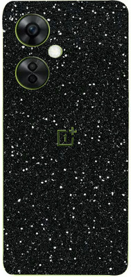 AsSkin One Plus Nord Ce3 Lite 5G, one plus nord ce3 lite 5g Mobile Skin(Ultra Black Glitter High Gloss Finish).)