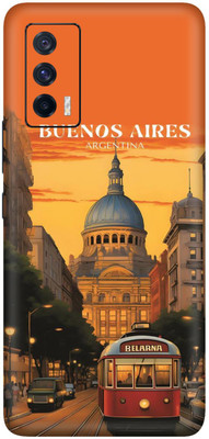 wrap craft VIVO IQOO 7 5G Premium Vinyl Mobile Skin(Multicolor)