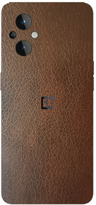 AsSkin One Plus N20 5G, one plus n20 5g, one plus Mobile Skin(Ultra Super Brown Leather With High Matte Finish .Skin..)