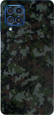 TJ CREATION Samsung Galaxy F62, samsung galaxy f62 Mobile Skin(Ultra Super Camouflage Digital Skin With High Matte Finish., Mobile Skin (Back+Side+Camera))