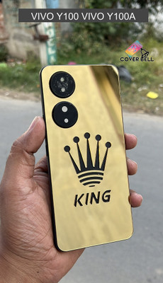 coverbell vivo y100 gold king Mobile Skin(GOLD MIRROR)