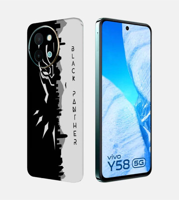 OggyBaba Vivo Y58 5g Mobile Skin(Black Panther)