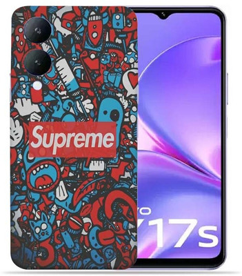 Mclaxa Vivo Y17s Supreme Doodle Mobile Skin(Supreme Doodle Skin With Back,Front & Sides Skin)