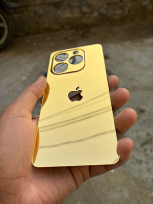 TWUAOP INFINIX SMART 8 5G BACK PANNEL ACRYLIC SHEET Mobile Skin(Gold)