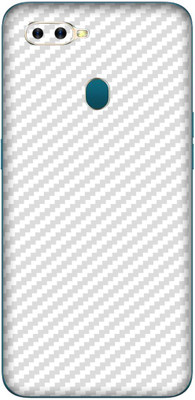 ARAYLE Oppo A7 Mobile Skin(Transparent 3D Carbon Fiber Edge To Ege)