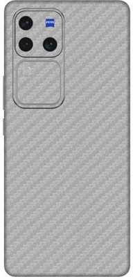 Vcare GadGets Fiber Carbon Silver V30 Pro 5G Mobile Skin(Fiber Carbon Silver)