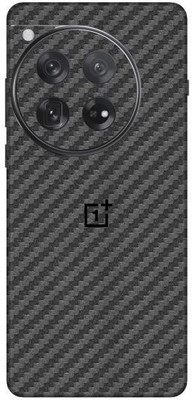 Vcare GadGets Fiber Carbon Gun Metal OnePlus 12 5G With Logo Mobile Skin(Fiber Carbon Gun Metal)