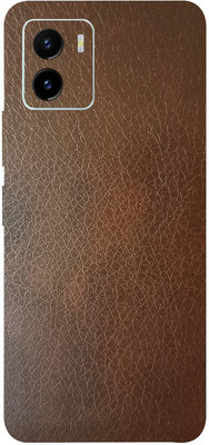 BugguSkin VIVO Y15C, vivo y15c Mobile Skin(Ultra Super Brown Leather Skin With High Matte Finish.)